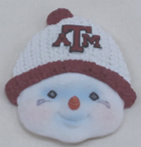 Knit Snowman Henry Pin