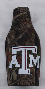 Bottle Koozie-Zip-ATM Camo