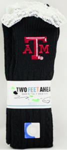 Lace Boot Sock 4-9-BLK