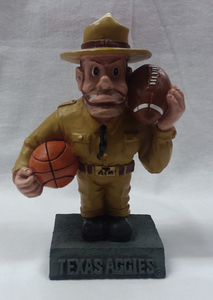 Ol' Sarge sports figurine for the home, office, or man cave.