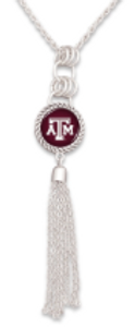 Circle ATM Silver Tassel