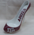 Decorate your kitchen with this Aggie glitter high heel wine bottle holder.

Handwash only