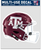 TEXAS A&M AGGIES HELMET FAN DECAL 3.75" X 5"