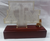Clear logo wood figurine with Miss Rev.

ATM logo lights up