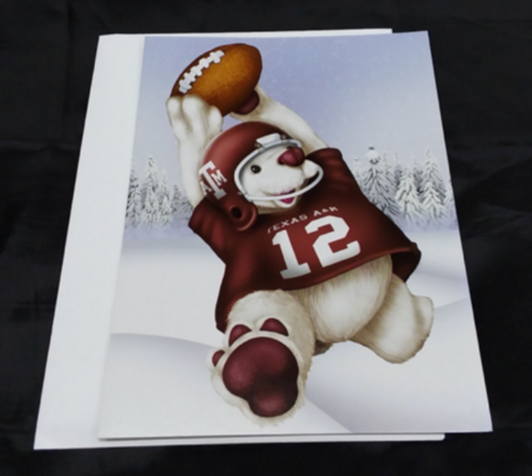 A&M Football Polar Bear