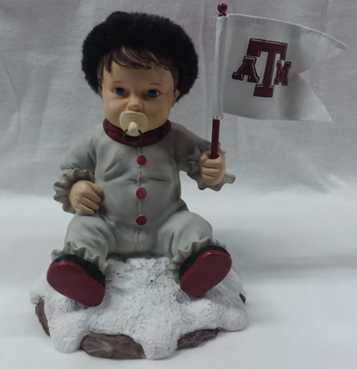 Baby's 1st Cheer!

Collectible figurine for your future Aggie!