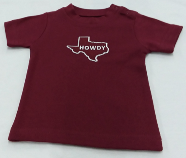 Short Sleeve Tee-Howdy,TX