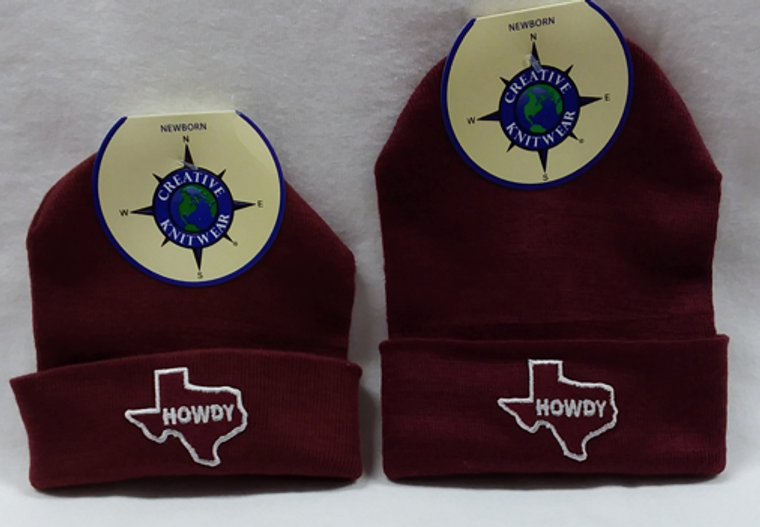 Knit Cap-Howdy,TX