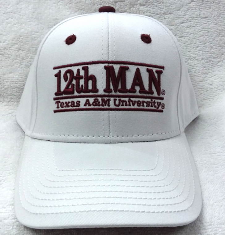 White 12th Man Hat