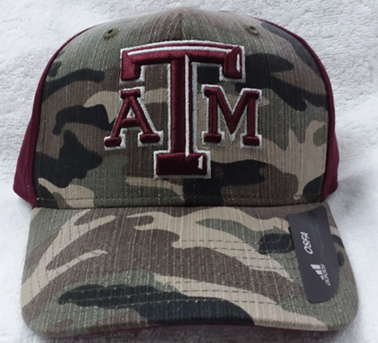 Camo ATM Maroon Back Hat