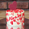 Valentine's Day Bento Cake 4"