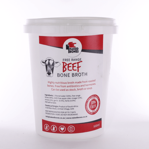 Free Range - Beef Bone Broth 500ml