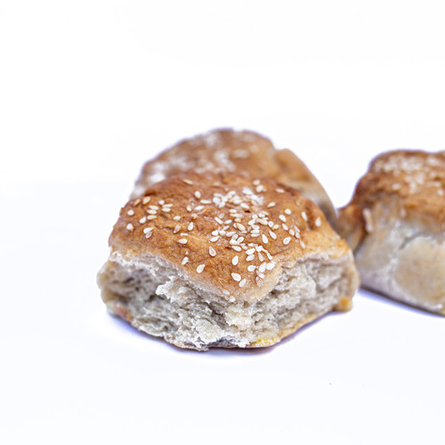 HAMBURGER BUNS x 4 - FROZEN cold chain delivery