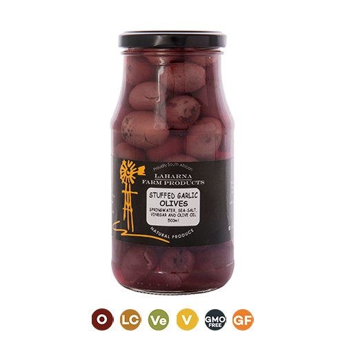 Olives - Stuffed Garlic - 500ml