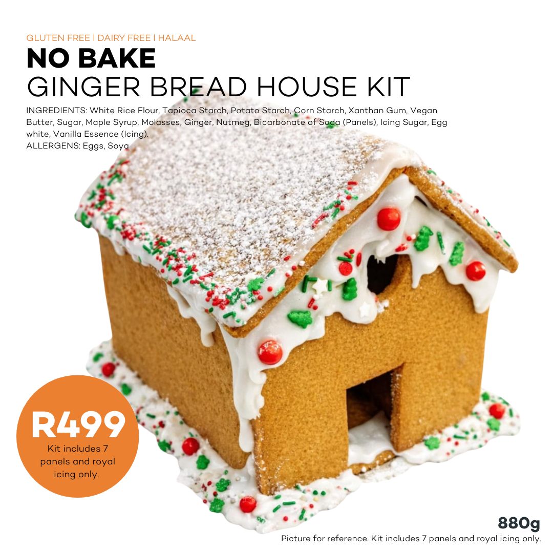 NO BAKE GINGER BREAD HOUSE KIT