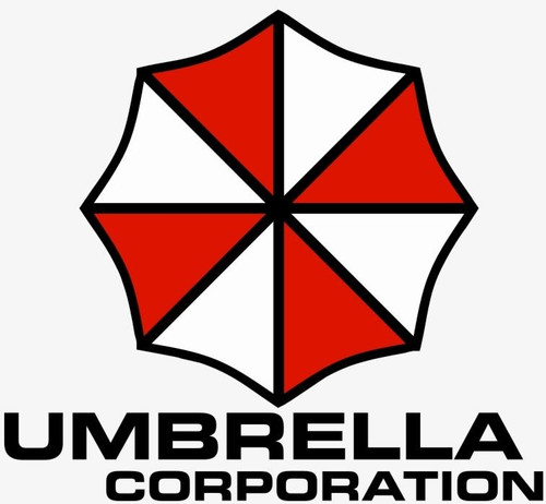 Umbrella Corporation Logo Color Vinyl Decal/Sticker