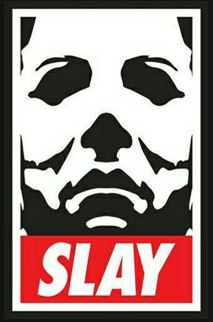 Michael Myers SLAY Color Vinyl Decal