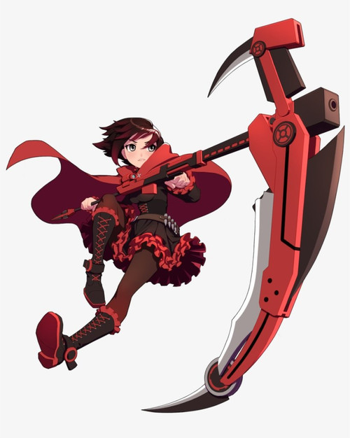 Anime RWBY Ruby Rose Full Color Vinyl Decal