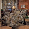 Realtree All Purpose Twin Size Bed In A Bag - Camo Comforter, Shams, Bedskirt, Fitted Sheet, Flat Sheet & Pillowcases