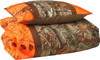 Carstens Realtree All Purpose Blaze Camo 3 Piece Comforter Set - Twin Size Stacked