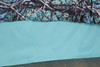 Carstens Serenity Blue Camo 3 Piece Comforter Set - Queen Size Turquoise Reversible