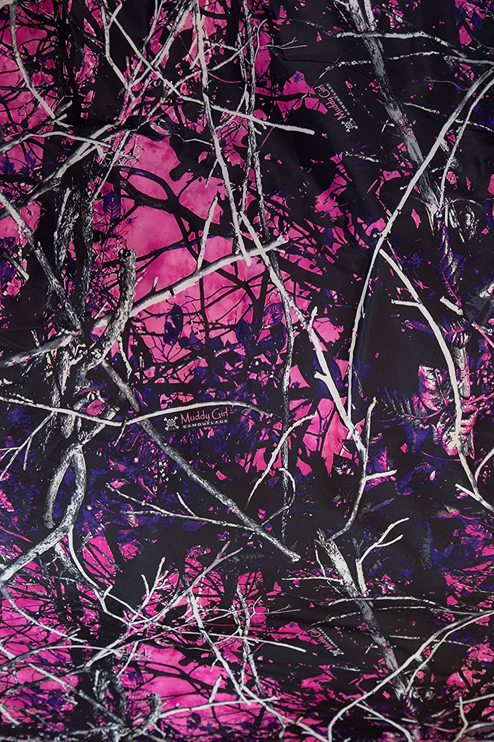 Carstens Muddy Girl Purple Camo 4 Piece Comforter Set Queen Size