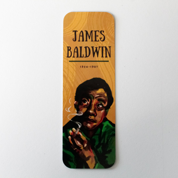 James Baldwin "Artsy" Bookmark (Front)