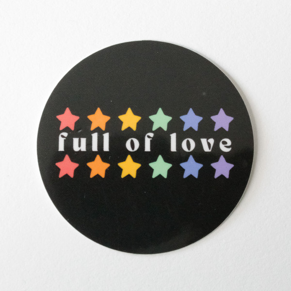 Full of Love Sticker