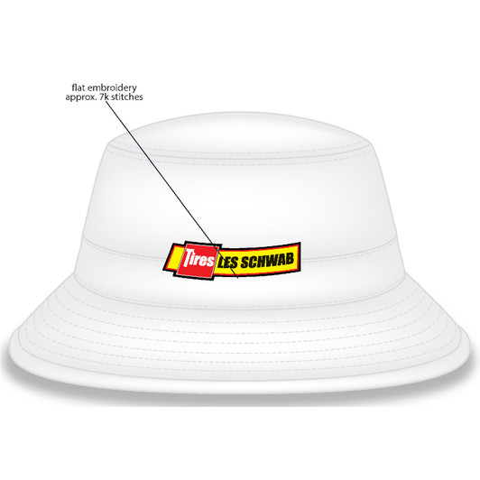 White Bucket Hat
