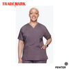 Women's V-Neck 2 Pocket Solid Scrub Top