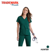 Women's Mock Wrap Scrub Top