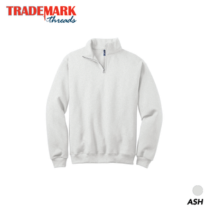 NuBlend® 1/4-Zip Cadet Collar Sweatshirt