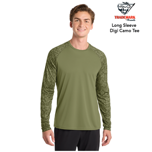 Long Sleeve Digi Camo Tee