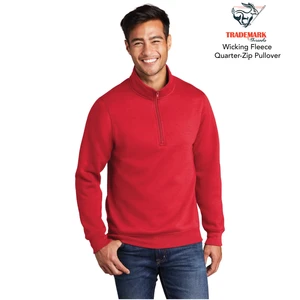 Wicking Fleece Quarter-Zip Pullover