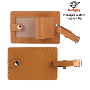 Pineapple Leather Luggage Tag Pineapple Leather Luggage Tag
