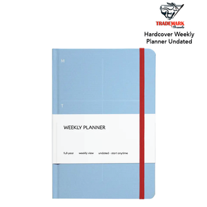 Hardcover Weekly Planner Undated