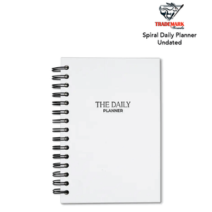 Spiral Daily Planner Undated