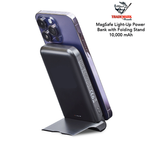 Light-Up MagSafe Power Bank with Stand 10,000 mAh