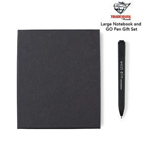 Moleskine® Notebook and GO Pen Gift Sets 4 - sizes