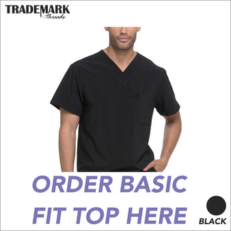 Demo Medical Employee Men's EDS Essentials One Pocket V-Neck Scrub Top