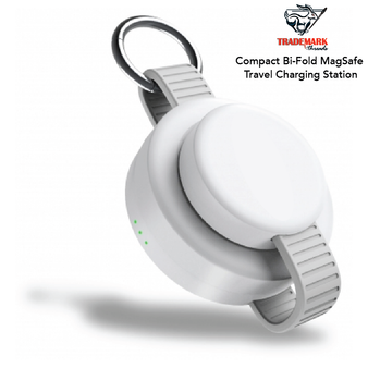 Compact Bi-Fold MagSafe  Travel Charging Station