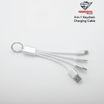 4-in-1 Keychain Charging Cable
