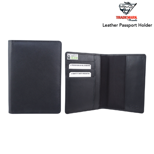 Leather Passport Holder