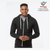 J. America Triblend Full-Zip Hooded Sweatshirt