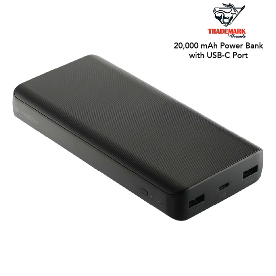 Progress 20,000 mAh Power Bank with USB-C Port