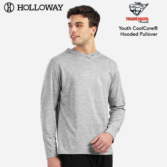 Holloway Youth CoolCore®  Hooded Pullover