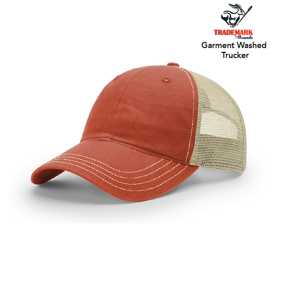Garment-Washed Trucker Cap