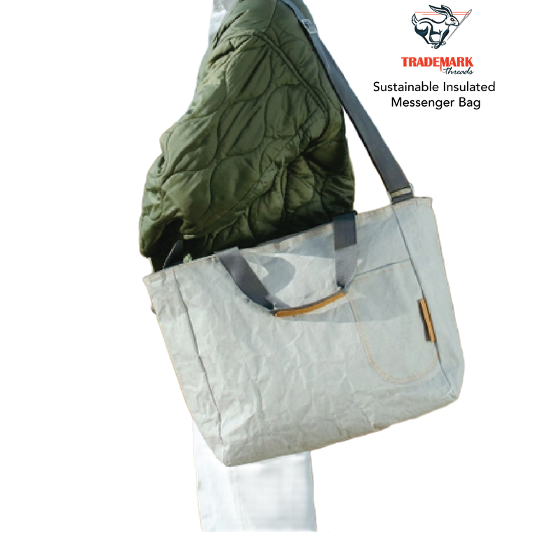 Out of the Woods Sustainable Insulated Messenger Bag