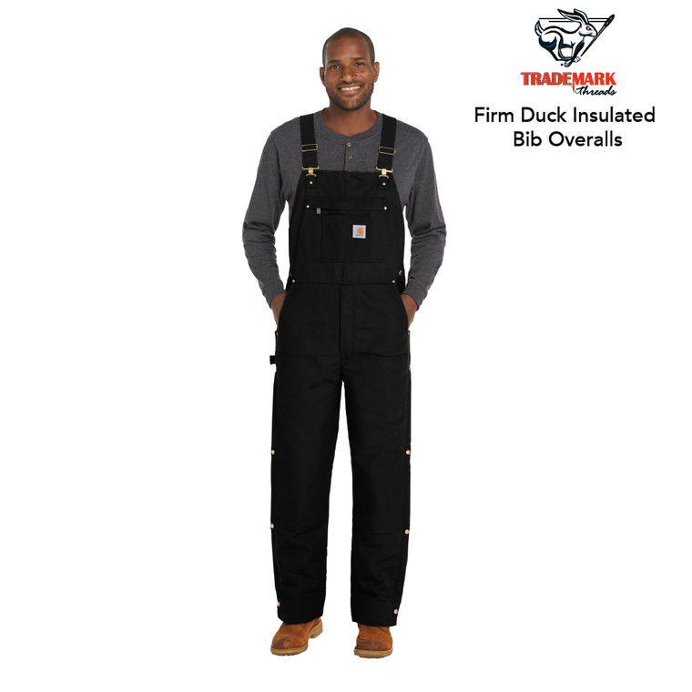 Carhartt Firm Duck Insulated Bib Overalls