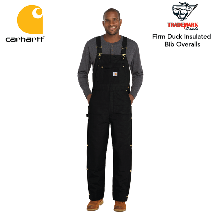 Carhartt Firm Duck Insulated Bib Overalls